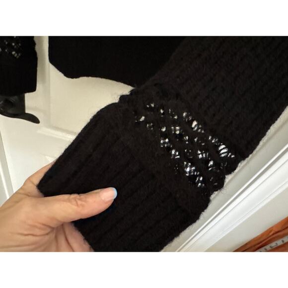 MSRP $300 NWT The Kooples Wool & Alpaca Knit Sweater Size L ~ SAME DAY SHIP - Picture 4 of 7